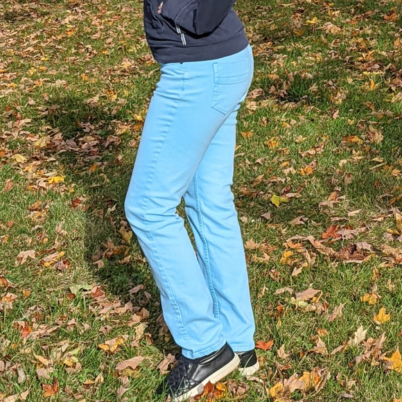 H&M Denim - Last chance! H&M Womens Straight Leg Blue Jeans Size 10